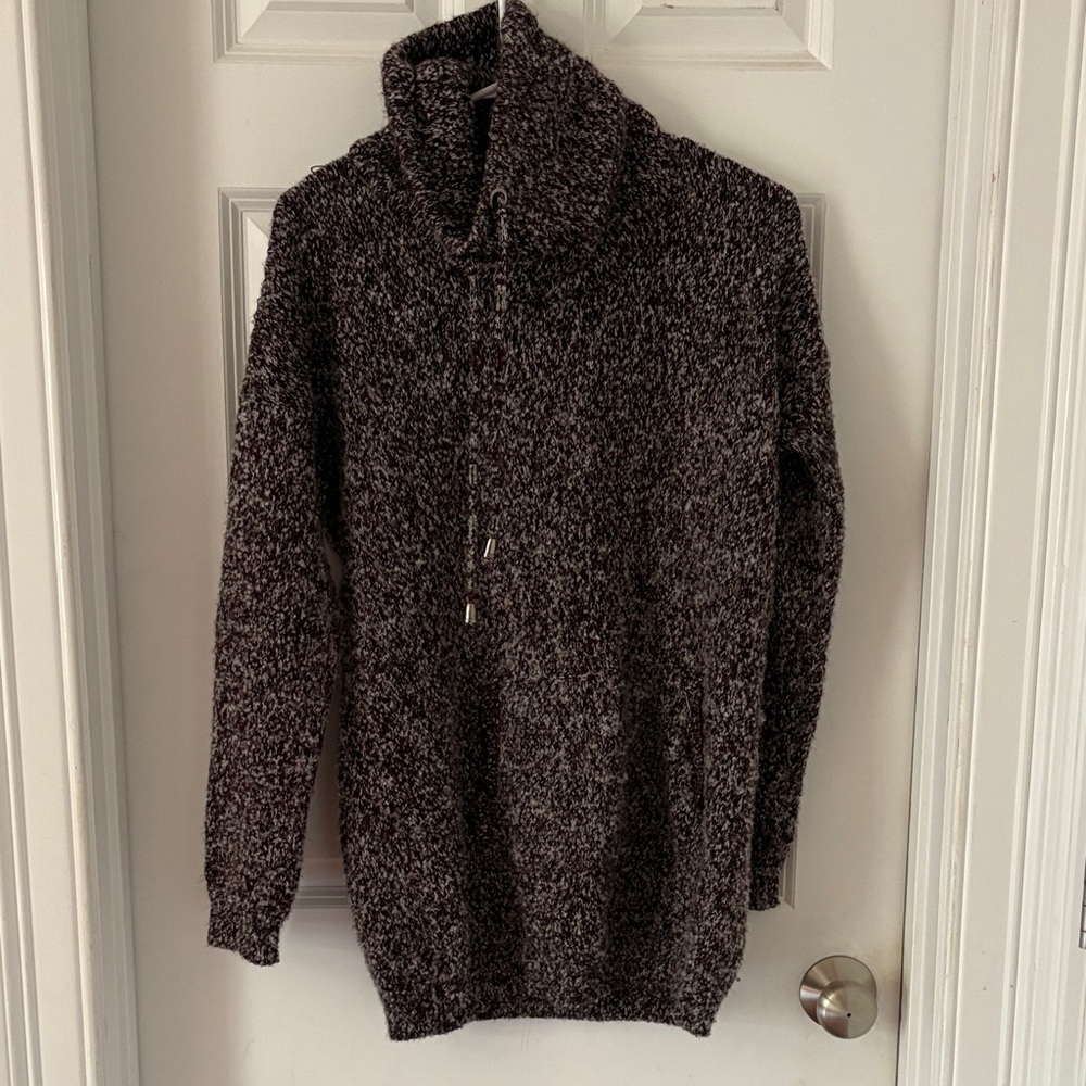 Revolution Turtleneck Sweater - Black and White